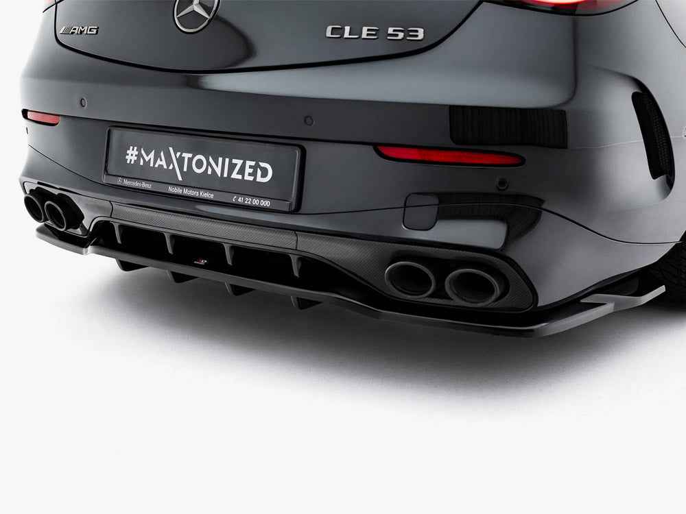 Maxton Design - Rear Splitter (Vertical Bars) Mercedes-AMG CLE 53 C236