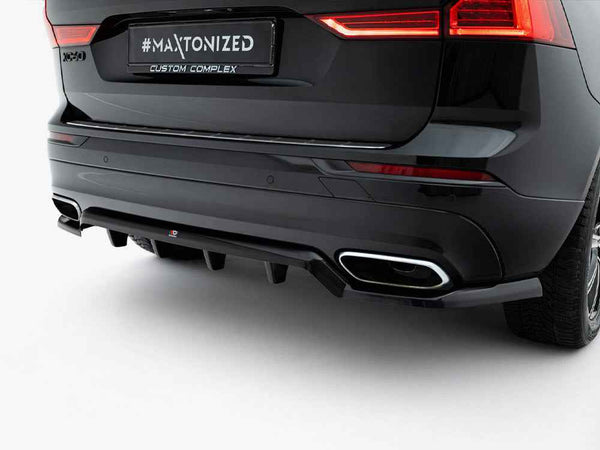 Maxton Design - Rear Splitter (Vertical Bars) Volvo XC60 Mk2