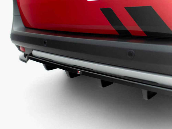Maxton Design - Rear Splitter (Vertical Bars) Ford Tourneo Courier Mk2