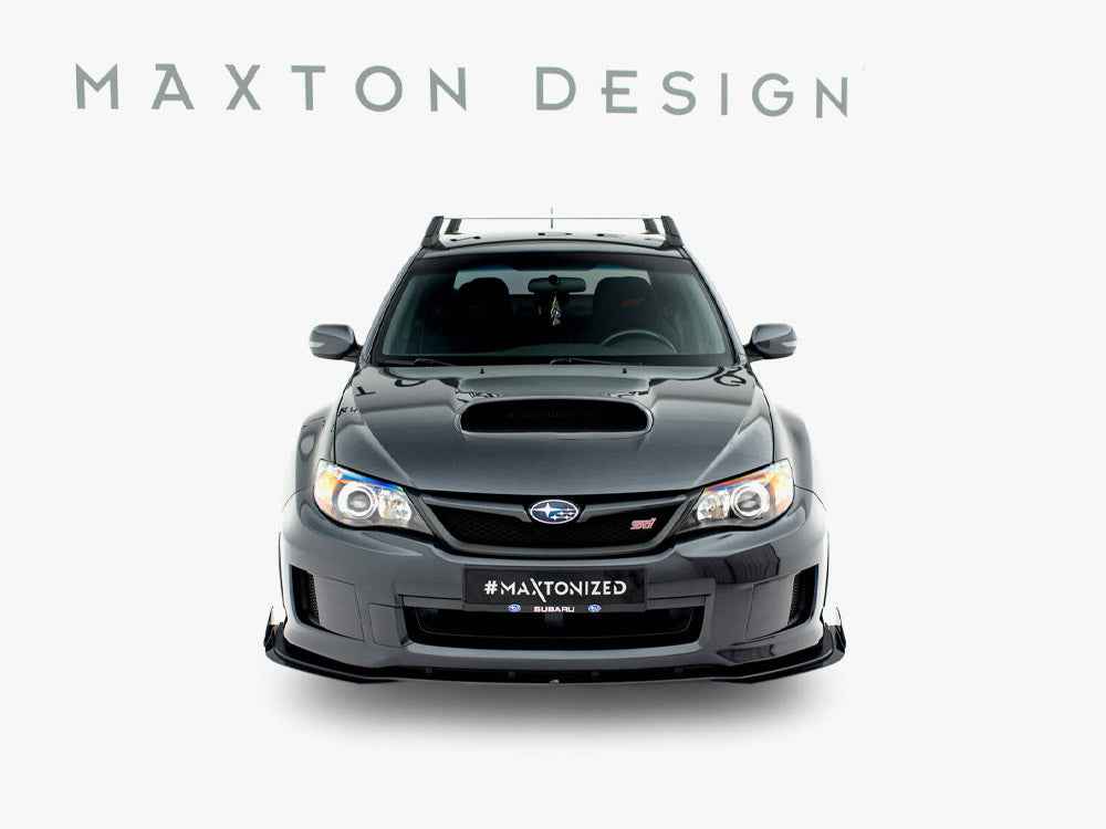 Maxton Design -  Front Flaps Subaru Impreza WRX STI Mk3 Facelift
