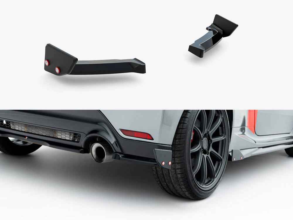 Maxton Design -  Rear Side Splitters + Flaps Toyota GR Yaris Mk4 Facelift