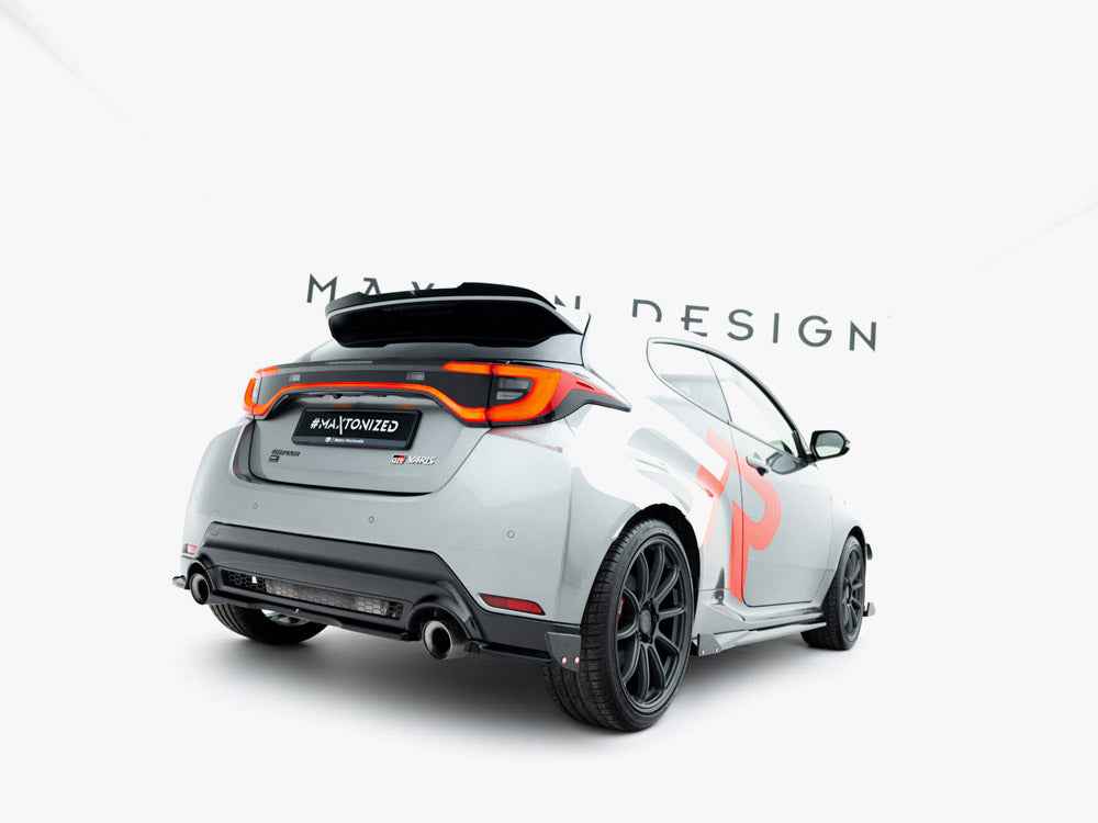 Maxton Design -  Rear Side Splitters + Flaps Toyota GR Yaris Mk4 Facelift