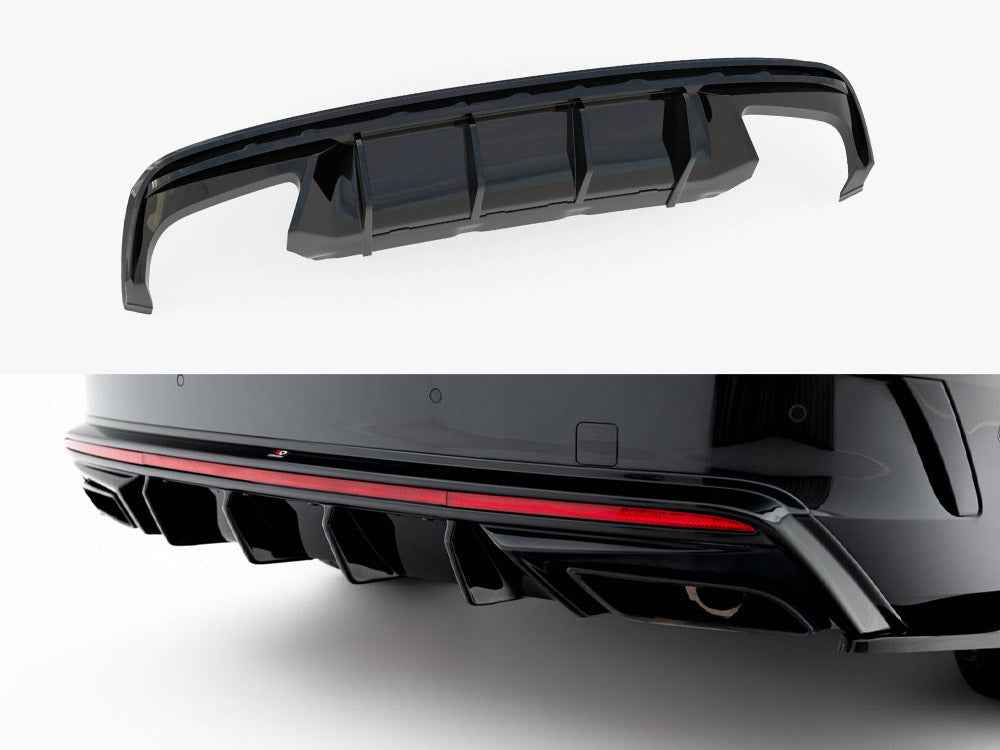 Maxton Design - Rear Valance Skoda Octavia RS Liftback / Estate Mk4 Facelift