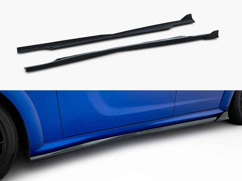 Maxton Design - Side Skirts Diffusers Dodge Charger RT Scat Pack Widebody Mk3 Facelift