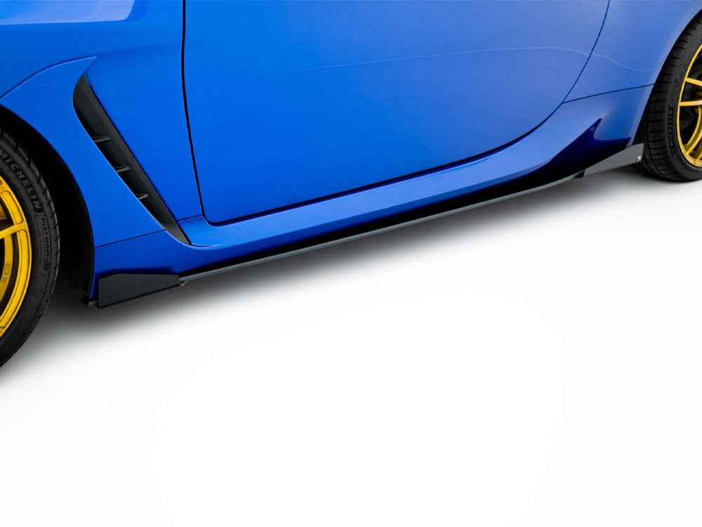 Maxton Design - Street PRO Side Skirts Diffusers V.1 + Flaps Subaru BRZ Mk2