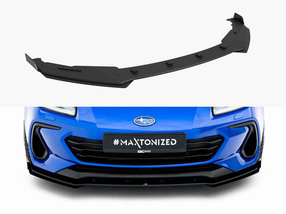 Maxton Design - Street PRO Front Splitter + Flaps Subaru BRZ Mk2