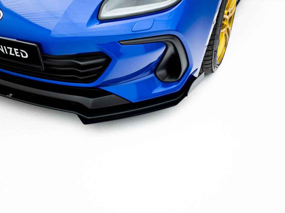 Maxton Design - Street PRO Front Splitter + Flaps Subaru BRZ Mk2