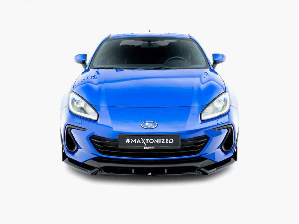 Maxton Design - Front Splitter V.1 + Flaps Subaru BRZ Mk2