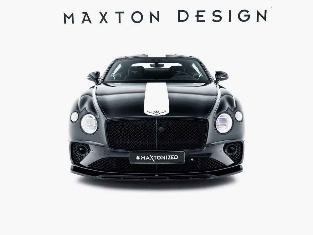 Maxton Design - Front Splitter Bentley Continental GT Coupe Mk3