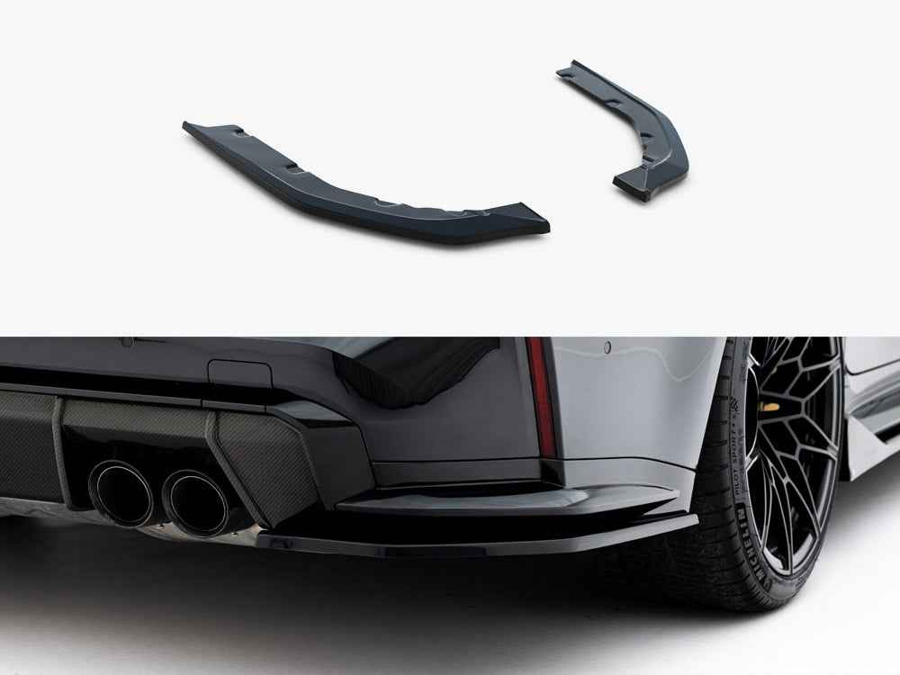 Maxton Design - Rear Side Splitters V.3 BMW M3 Sedan / Touring G80 / G81