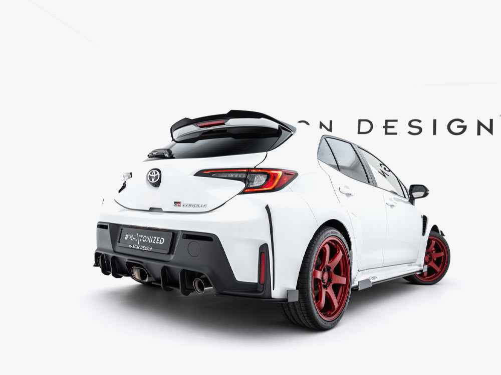 Maxton Design - Street PRO Rear Side Splitters + Flaps Toyota GR Corolla Mk12