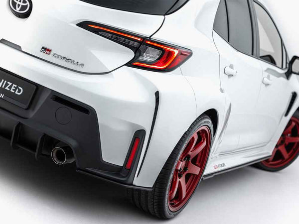Maxton Design - Street PRO Rear Side Splitters Toyota GR Corolla Mk12