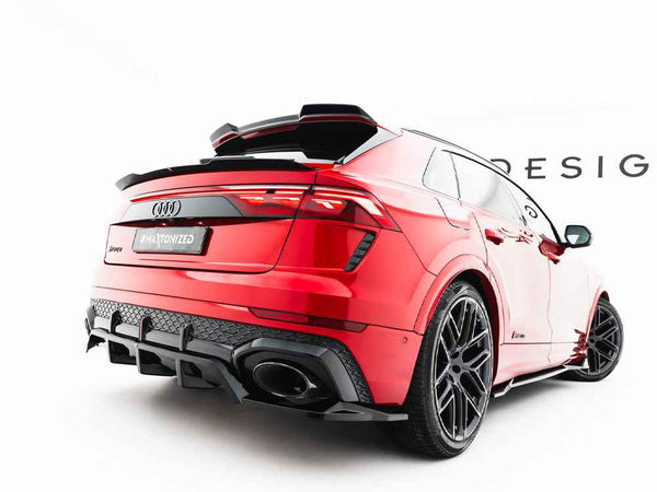 Maxton Design - Lower Spoiler CAP V.1 Audi RSQ8 Mk1 Facelift