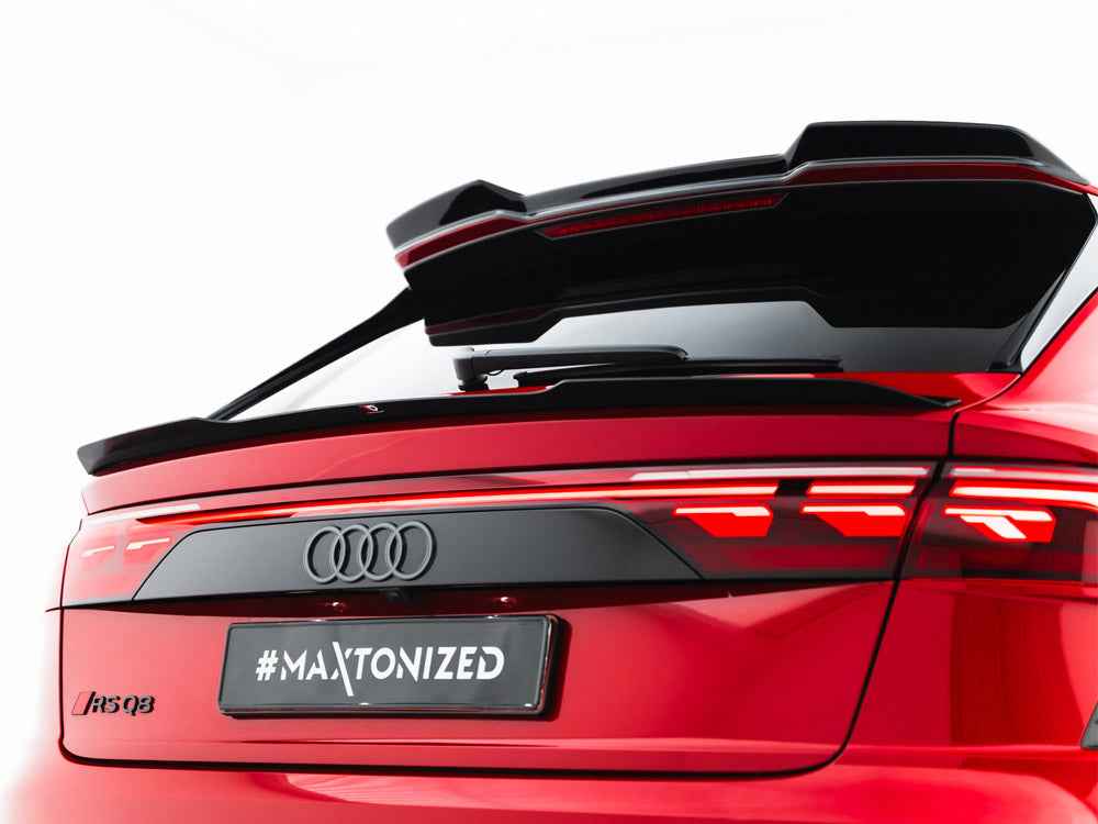 Maxton Design - Lower Spoiler CAP V.1 Audi RSQ8 Mk1 Facelift