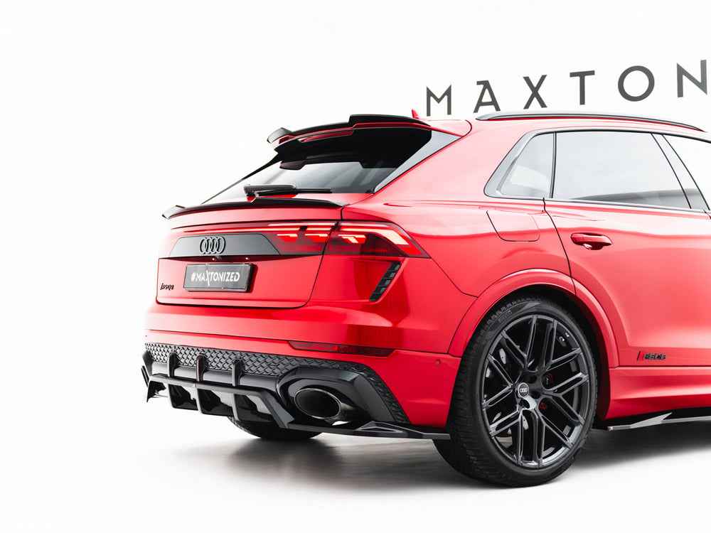 Maxton Design - Lower Spoiler CAP V.2 Audi RSQ8 Mk1 Facelift