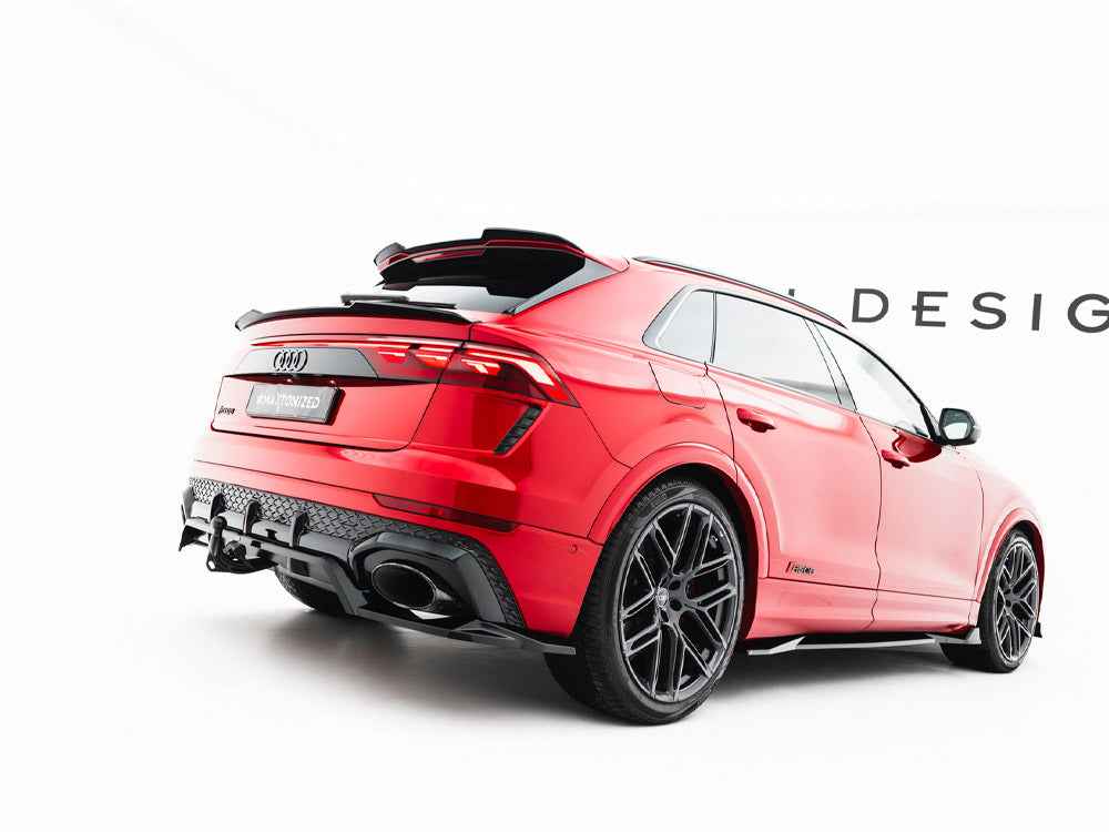 Maxton Design - Rear Splitter (Vertical Bars) Audi RSQ8 Mk1 Facelift