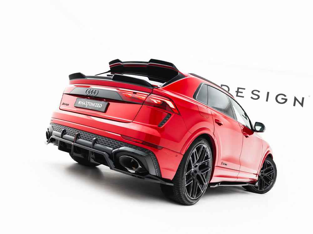 Maxton Design - Rear Splitter (Vertical Bars) Audi RSQ8 Mk1 Facelift