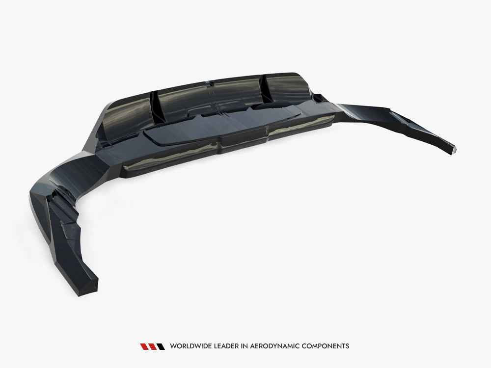 Maxton Design - Rear Splitter (Vertical Bars) Audi RSQ8 Mk1 Facelift