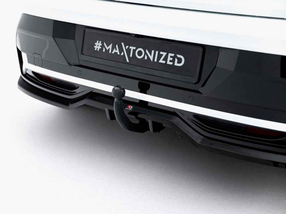 Maxton Design - Rear Splitter (Vertical Bars) Renault Megane E-Tech Electric Mk1