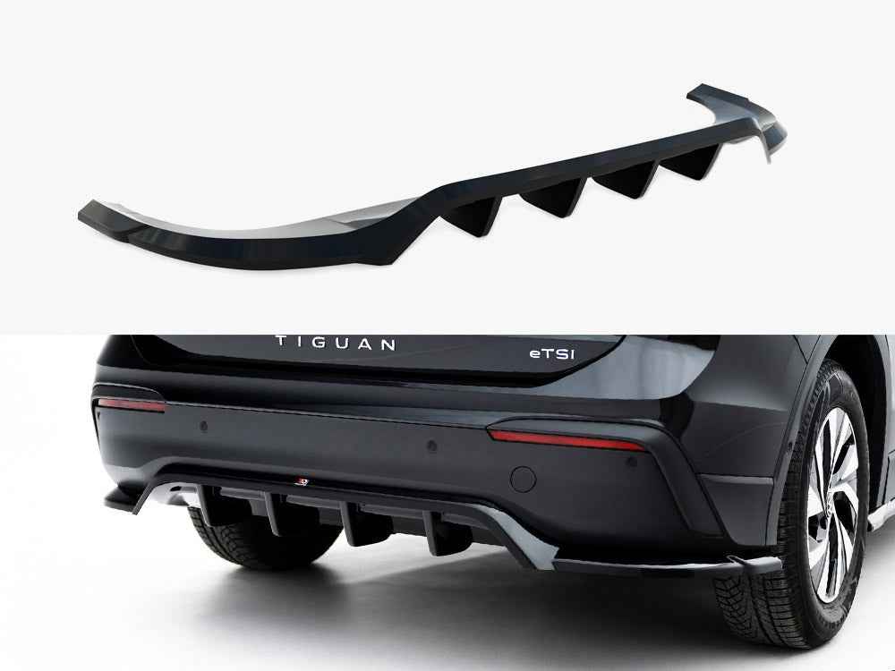 Maxton Design - Rear Splitter (Vertical Bars) Volkswagen Tiguan Mk3