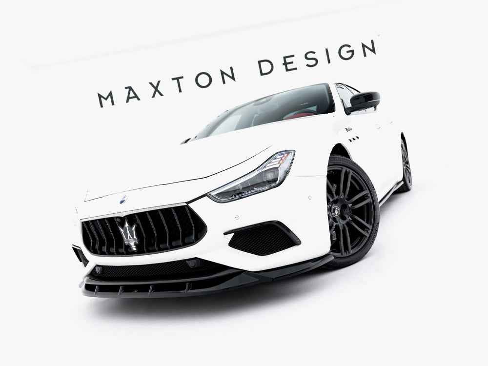 Maxton Design - Front Splitter Maserati Ghibli Modena Mk3 Facelift