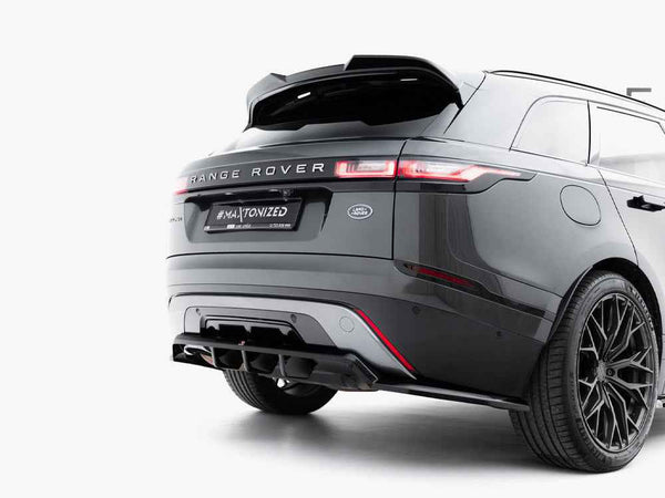 Maxton Design - Rear Splitter (Vertical Bars) V.2 Land Rover Range Rover Velar R-Dynamic Mk1