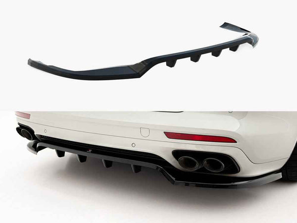 Maxton Design - Rear Splitter (Vertical Bars) Porsche Panamera GTS Sport Turismo 971 Facelift
