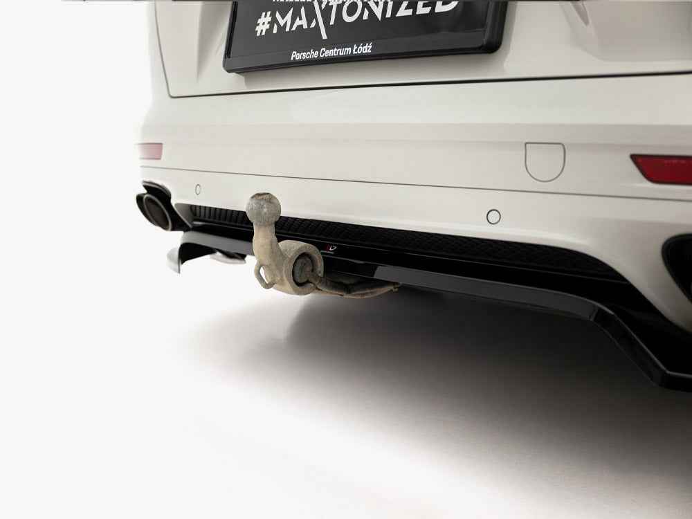 Maxton Design - Rear Splitter (Vertical Bars) Porsche Panamera GTS Sport Turismo 971 Facelift