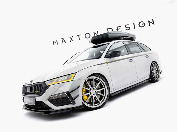 Maxton Design - Side Skirts Diffusers V.1 Skoda Octavia RS Liftback / Estate Mk4