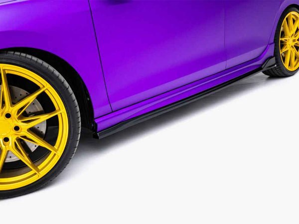 Maxton Design - Side Skirts Diffusers V.4 Volkswagen Golf R Mk8 / Mk8 Facelift