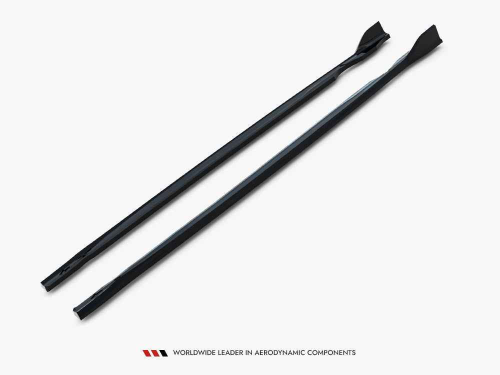 Maxton Design - Side Skirts Diffusers V.4 Volkswagen Golf R Mk8 / Mk8 Facelift