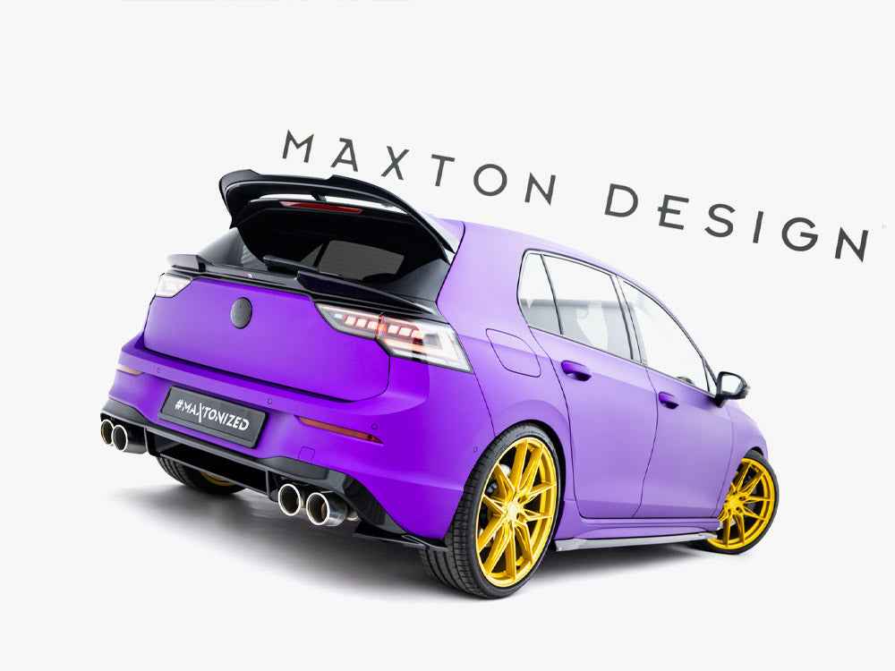 Maxton Design - Rear Side Splitters V.8 Volkswagen Golf R Mk8 / Mk8 Facelift