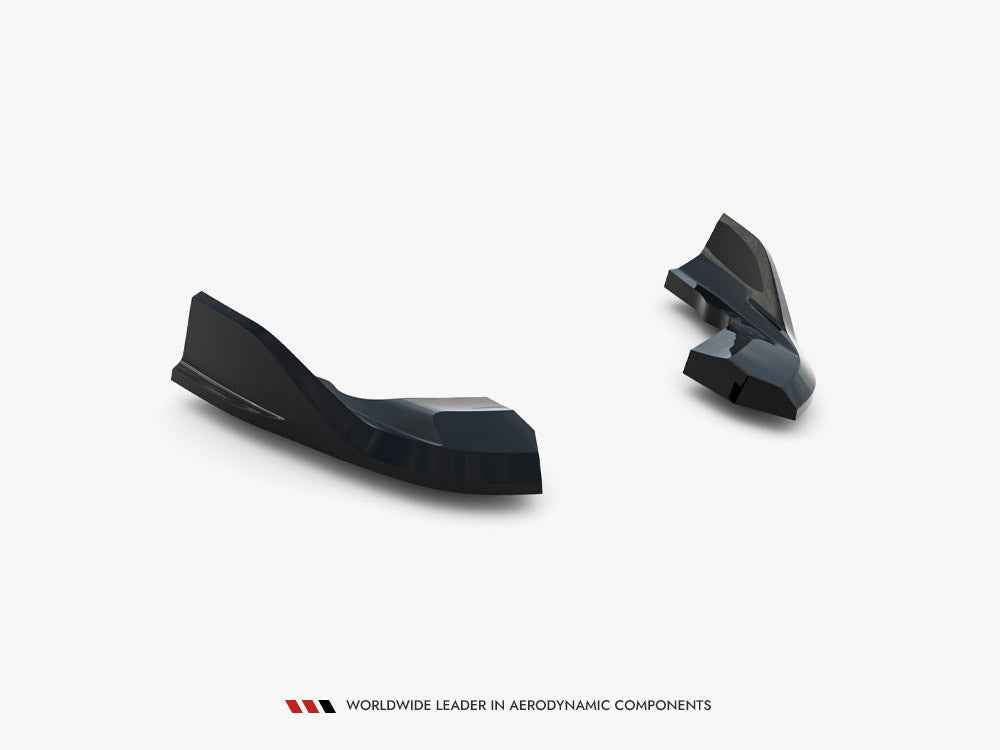 Maxton Design - Rear Side Splitters V.7 Volkswagen Golf R Mk8 / Mk8 Facelift