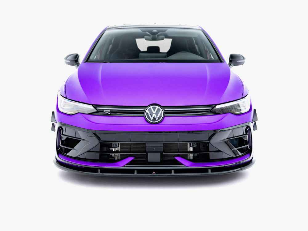 Maxton Design - Front Splitter V.2 Volkswagen Golf R Mk8 Facelift