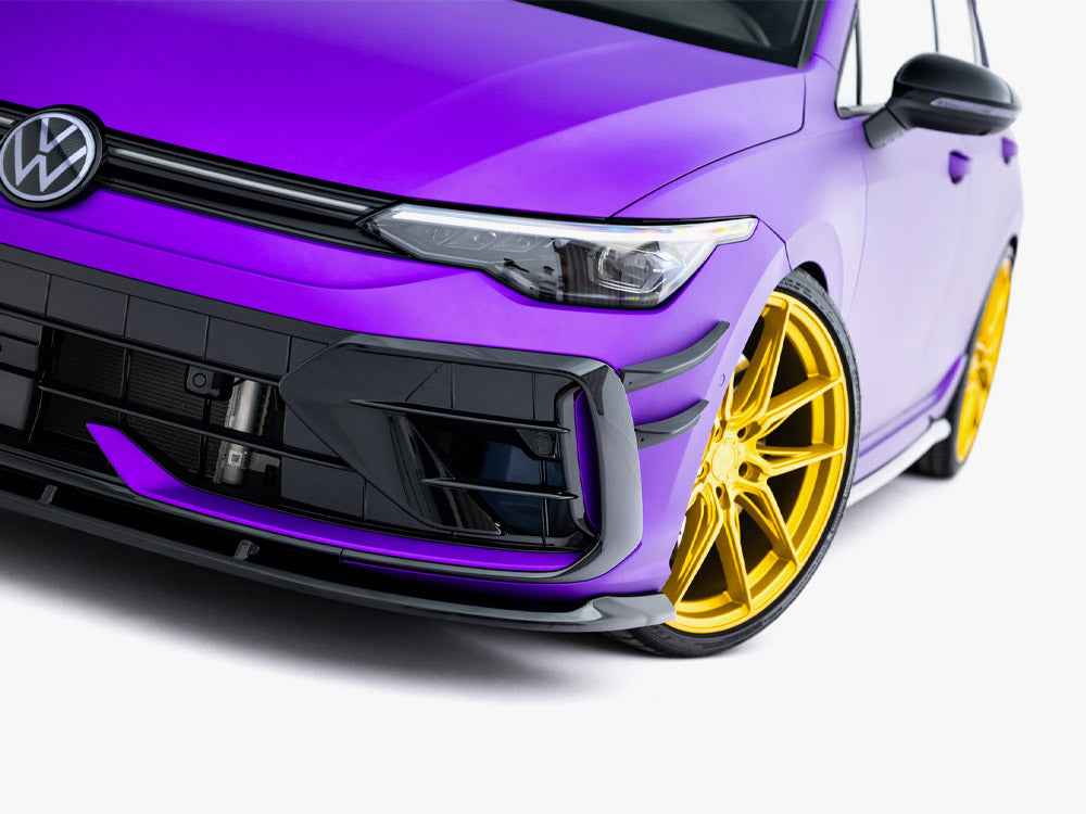 Maxton Design - Front Splitter V.2 Volkswagen Golf R Mk8 Facelift