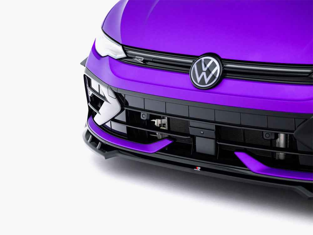 Maxton Design - Front Splitter V.1 Volkswagen Golf R Mk8 Facelift