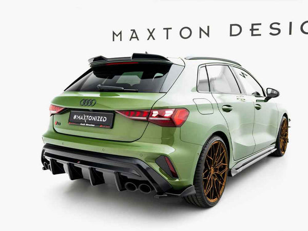 Maxton Design - Rear Side Splitters V.4 Audi S3 8Y Sportback Facelift