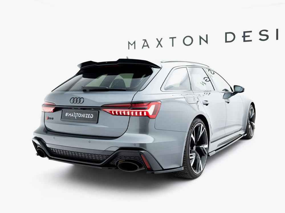 Maxton Design - CENTRAL REAR SPLITTER AUDI RS6 C8 (2019-2023)