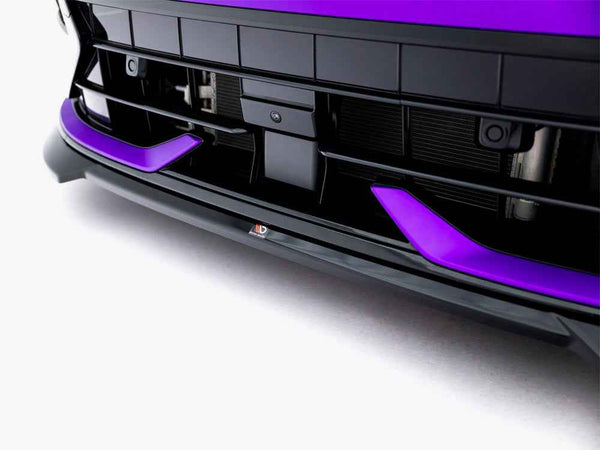 Maxton Design - Front Splitter V.4 Volkswagen Golf R Mk8 Facelift