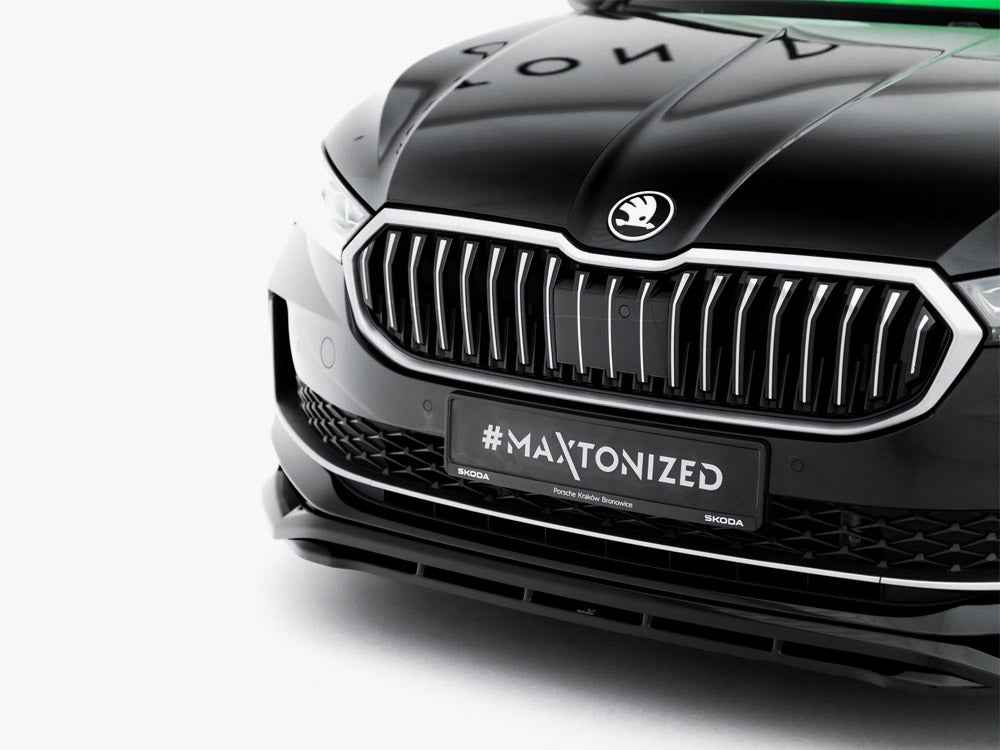 Maxton Design - Front Splitter V.1 Skoda Superb Mk4