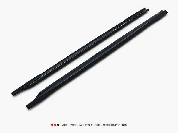 Maxton Design - Side Skirts Diffusers Skoda Octavia Sportline Liftback / Estate Mk4 Facelift