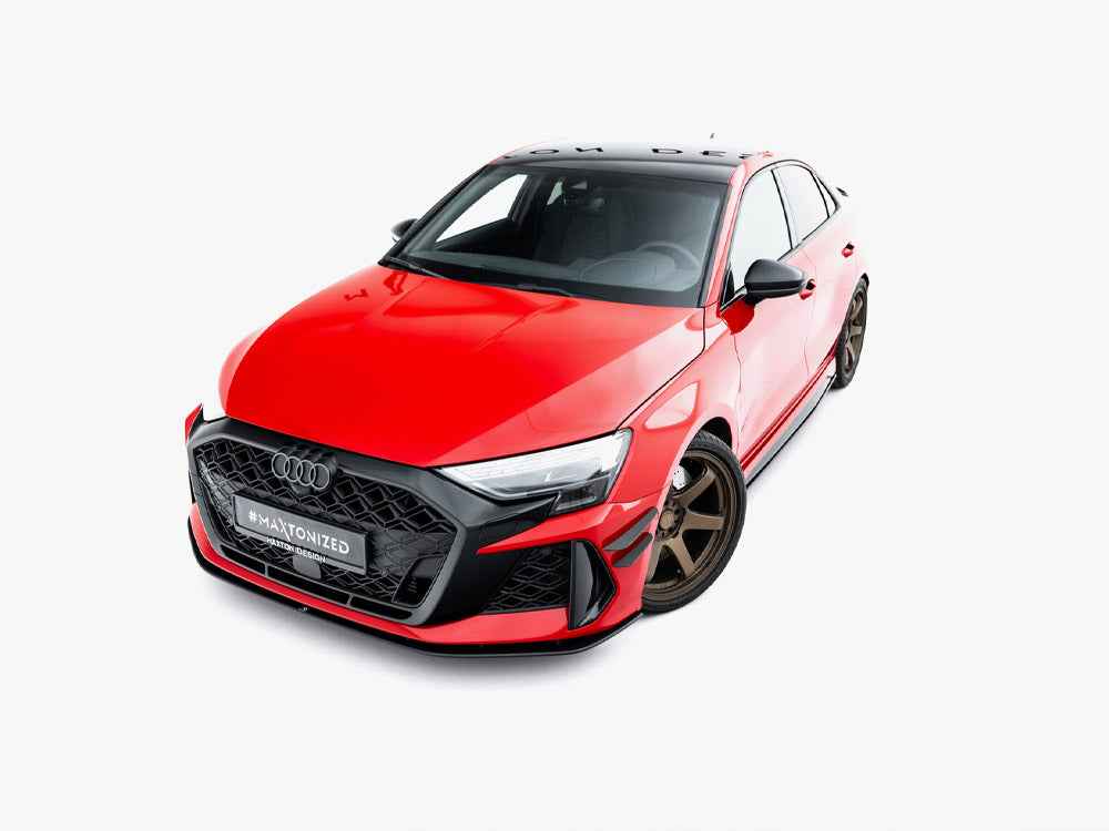 Maxton Design - Street PRO Front Splitter Audi RS3 Sedan 8Y Facelift
