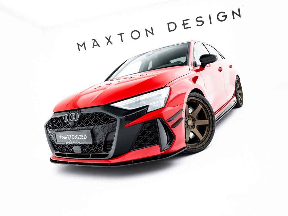 Maxton Design - Street PRO Front Splitter Audi RS3 Sedan 8Y Facelift
