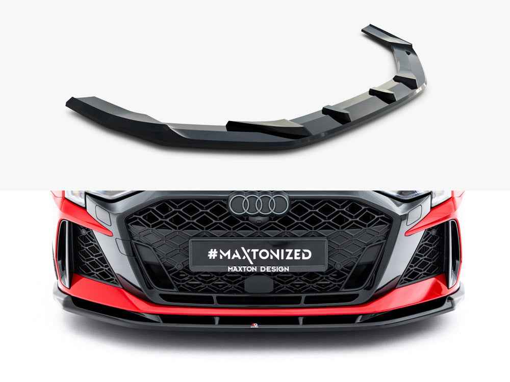 Maxton Design - Front Splitter V.1 Audi RS3 Sedan 8Y Facelift