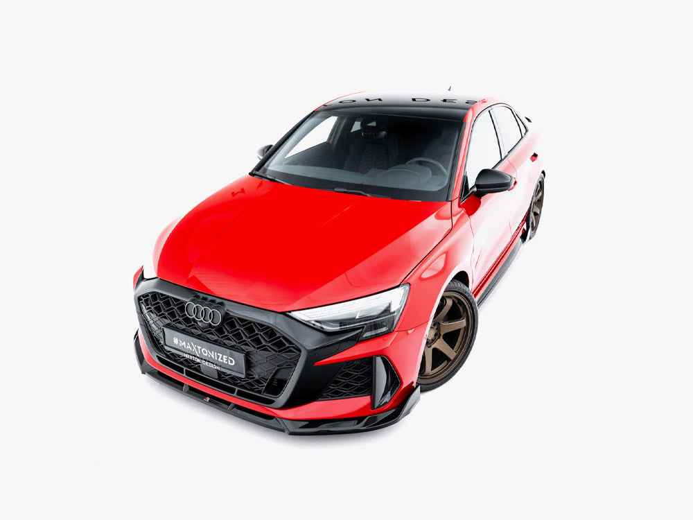 Maxton Design - Front Splitter V.3 Audi RS3 Sedan 8Y Facelift