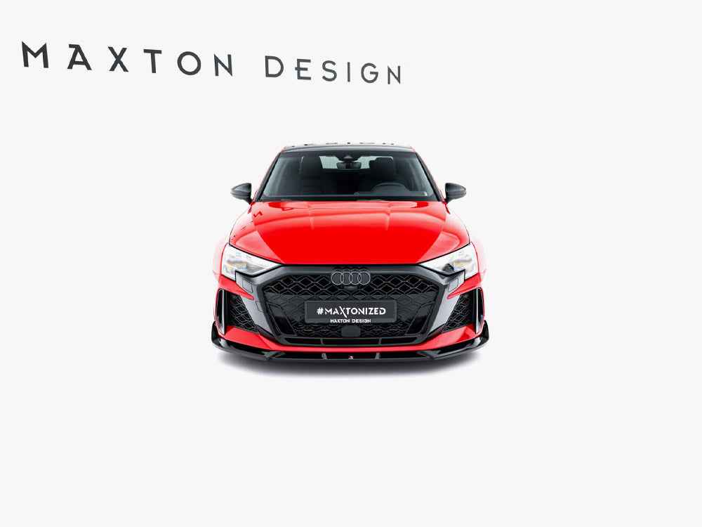 Maxton Design - Front Splitter V.3 Audi RS3 Sedan 8Y Facelift