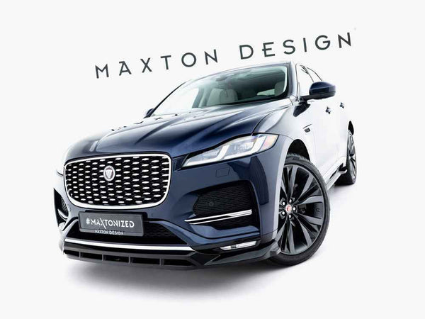 Maxton Design - Front Splitter Jaguar F-Pace R-Sport Mk1 Facelift
