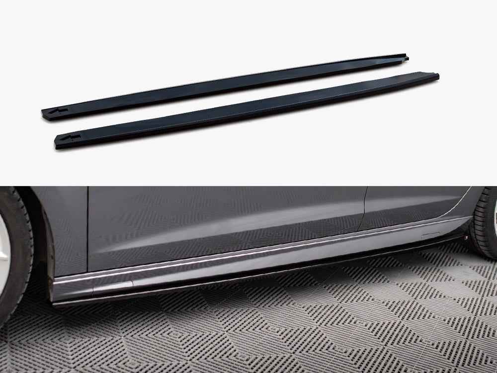 Maxton Design - Side Skirts Diffusers V.5 Seat Leon Cupra / FR / Standard Mk3 / Mk3 Facelift