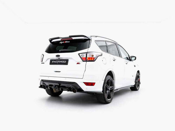 Maxton Design - Central Rear Splitter (Vertical Bars) Ford Kuga ST-Line Mk2 Facelift