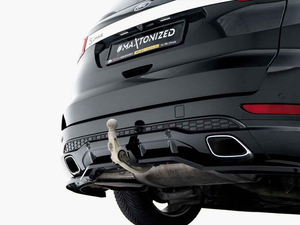 Maxton Design - Rear Splitter (Vertical Bars) Ford S-Max ST-Line Mk2 Facelift